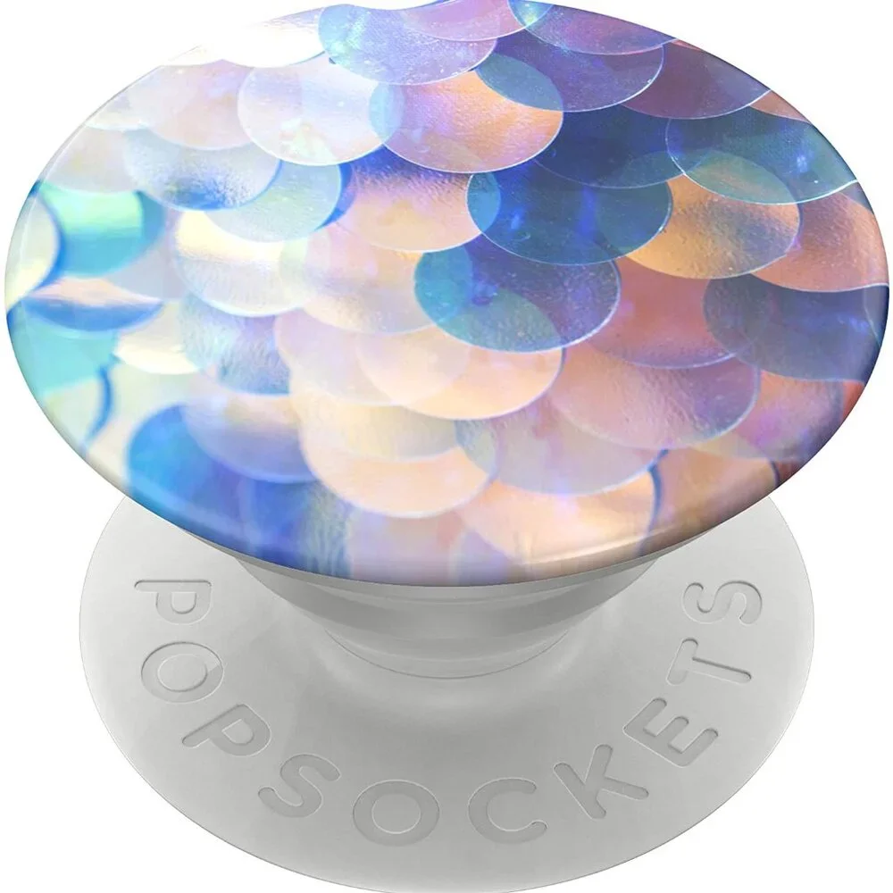Shimmer Scales Popsockets Single Grip & Stand Universal Phones and Tablet Holder